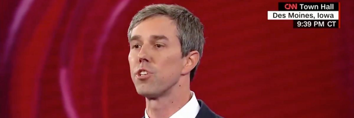 'Absolutely Nothing to Offer': Beto's Answer on Medicare For All at CNN Town Hall Angers Progressives