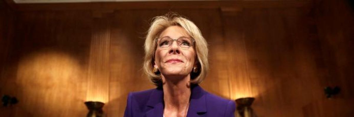 Searching for One More Republican, Resistance Launches Full Court Press to Derail DeVos