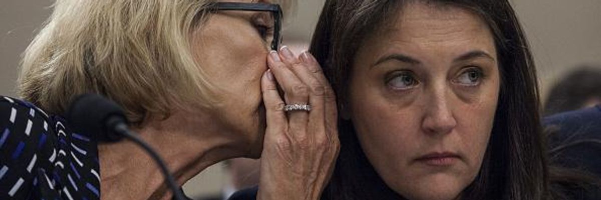 Why Teachers Don't Trust Betsy DeVos, And Neither Should You