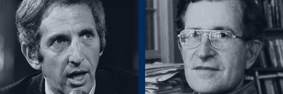 In First Joint Appearance, Noam Chomsky and Daniel Ellsberg to Talk Nuclear War