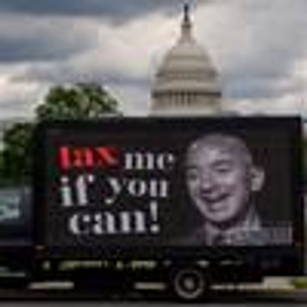 Bezos tax billboard