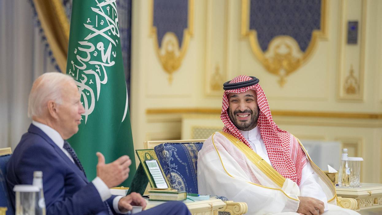 Biden and MBS