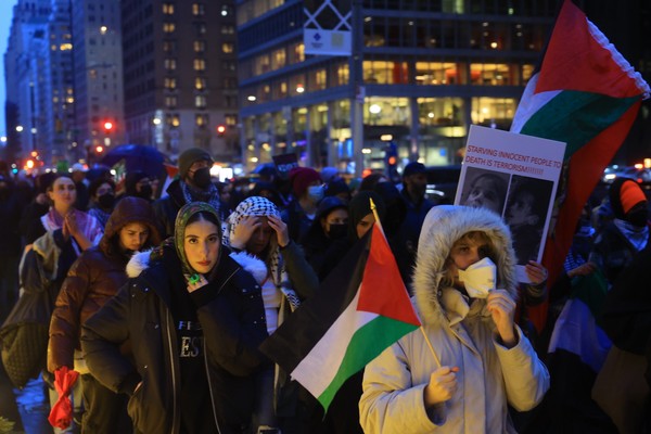 Biden fundraiser protest