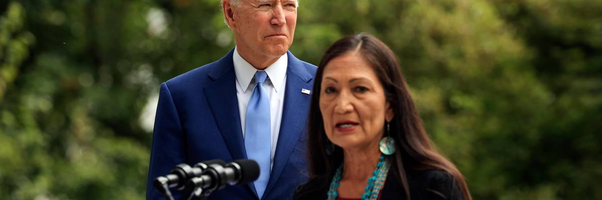 Biden, Haaland