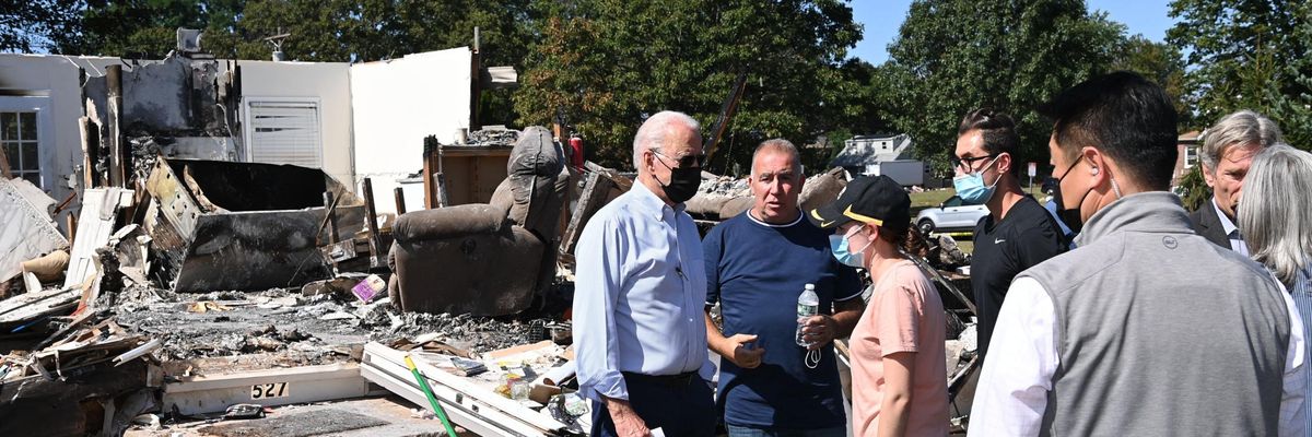 Biden ida tour