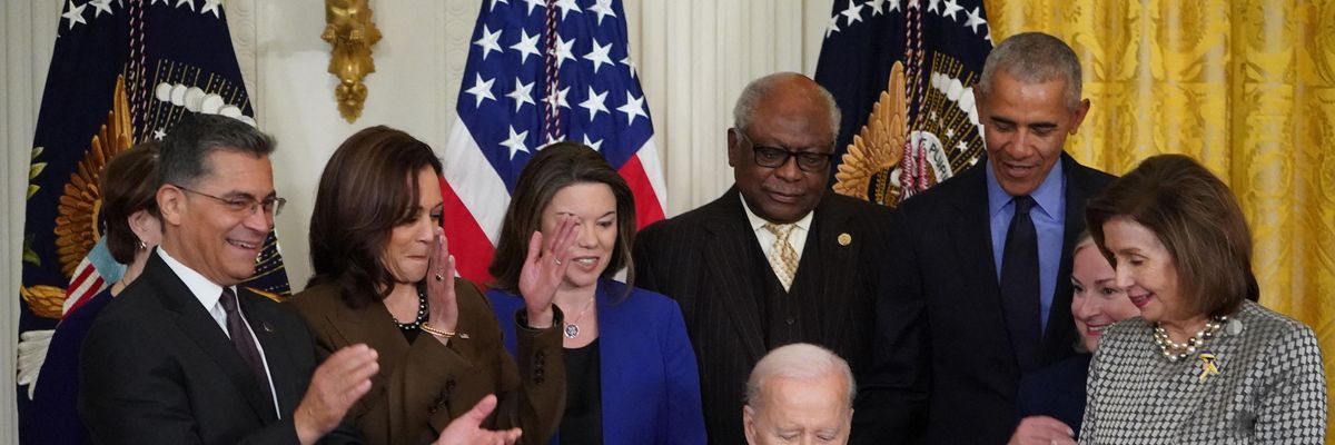 Biden signing ceremony