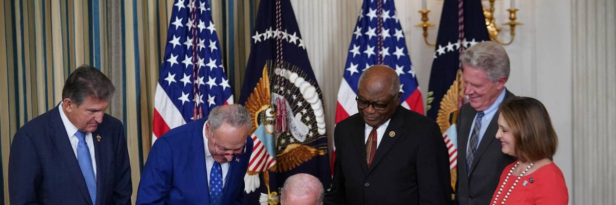 Biden signs IRA