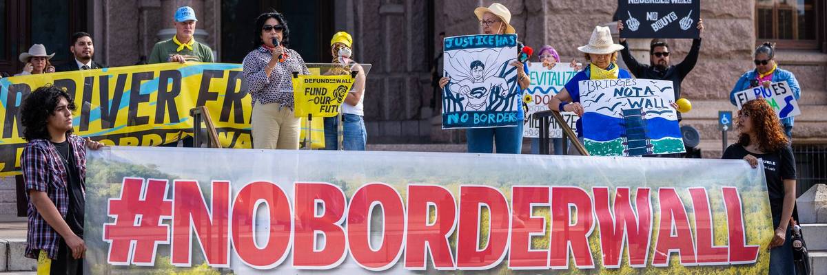 Big Bend Border Wall Rally
