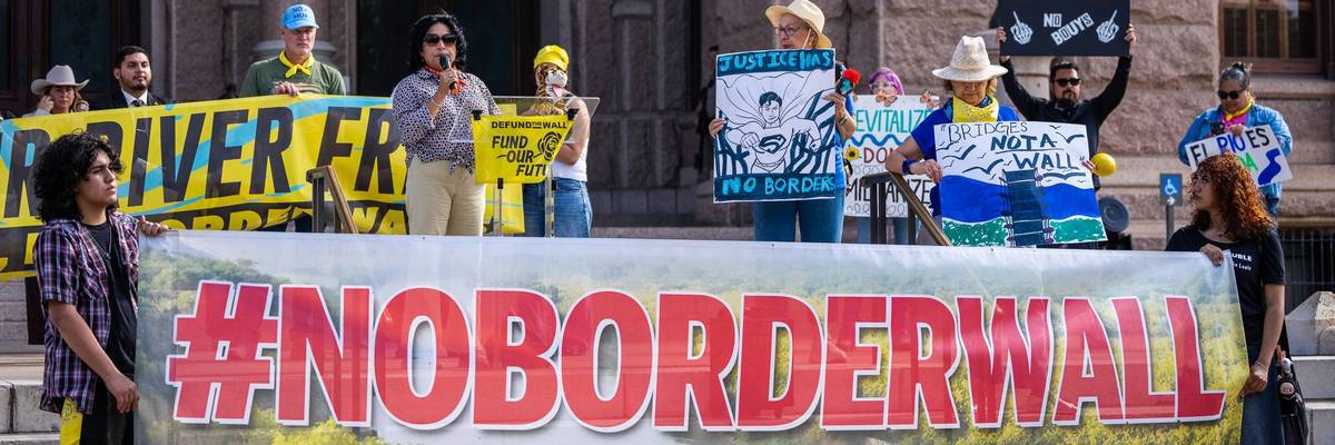 Big Bend Border Wall Rally