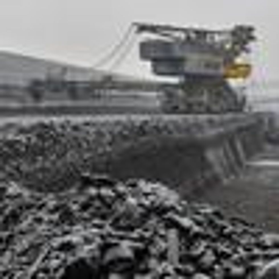 Big coal rig. Net Zero scam.