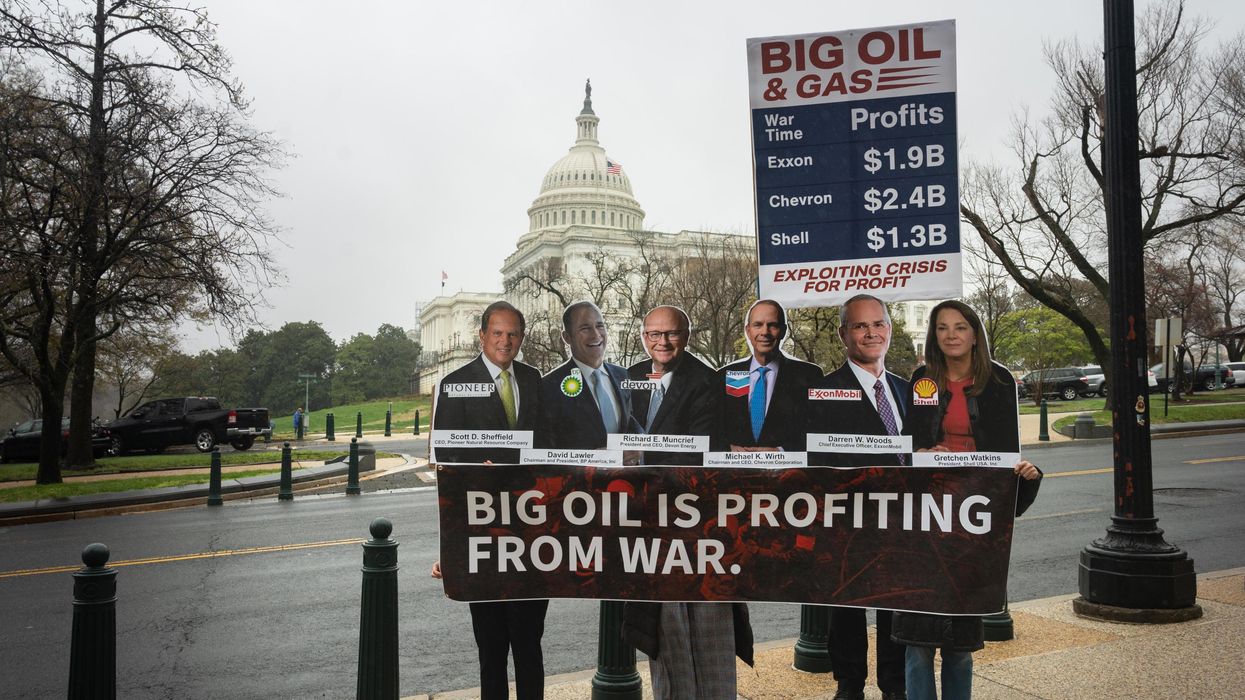 Big Oil profiteers