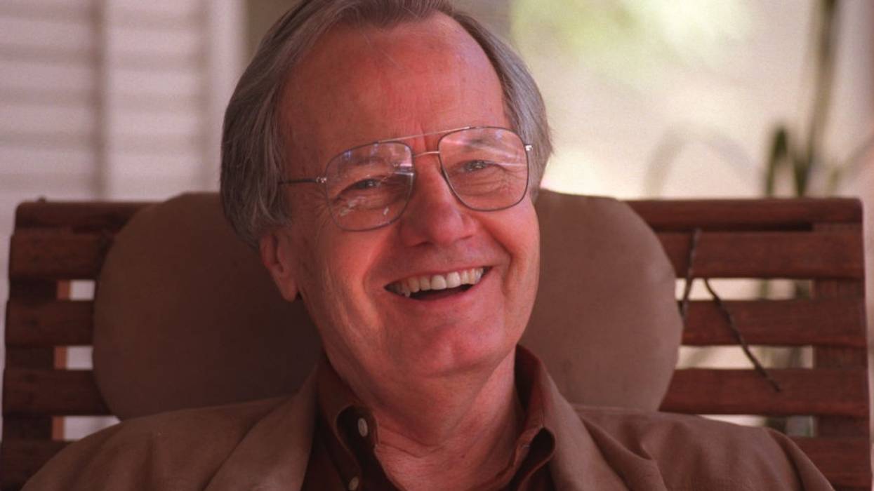 Bill and Judith Moyers. Bill Moyers.(Photo by JOEY MCLEISTER/Star Tribune via Getty Images)