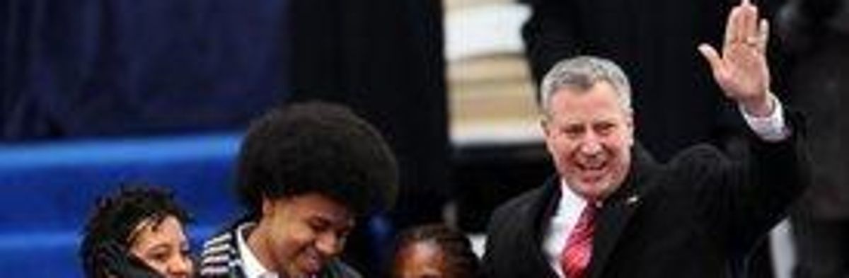Mayor Bill De Blasio's "Progressive" Promise Puts Focus on NYC