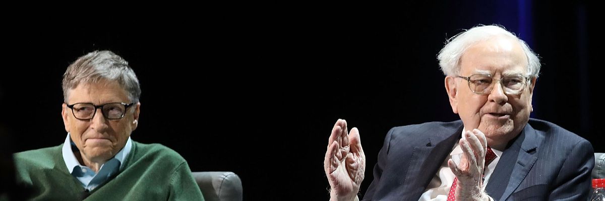 Bill Gates and Warren Buffett