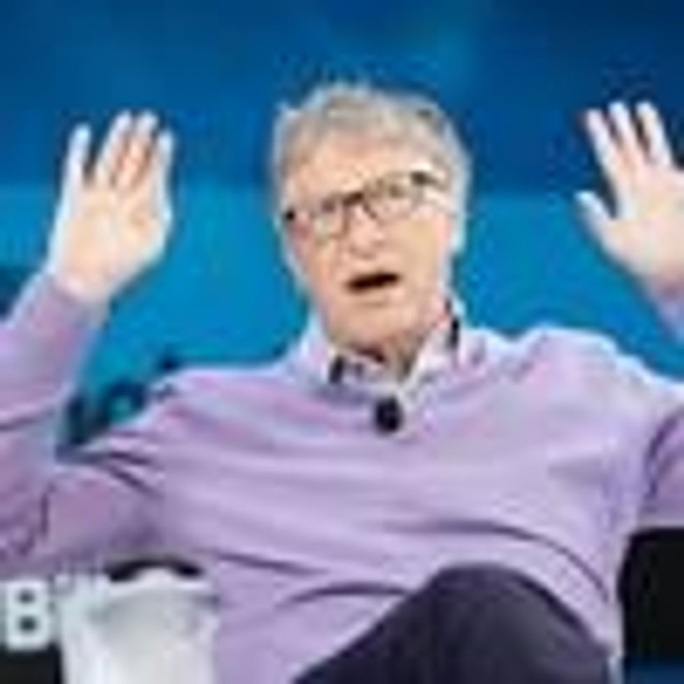 Bill Gates, billionaire, speaks onstage at 2019 New York Times Dealbook on November 06, 2019 in New York City. (Photo: Michael Cohen/Getty Images/The New York Times)