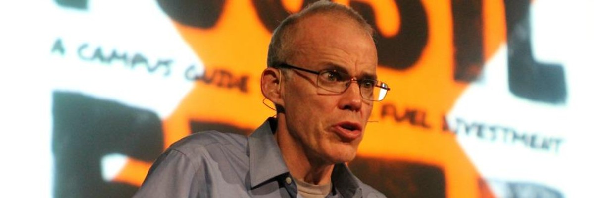 Amid Receipt of 'Alternative Nobel,' McKibben Donates Prize Money to 350.org, Steps Down as Chair
