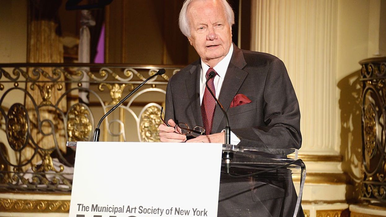 Bill Moyers speaks at an event at the Plaza Hotel on June 8, 2016 in New York City.