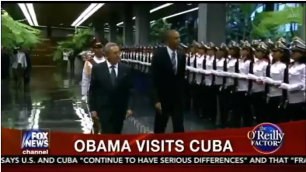 Bill O'Reilly on Obama's trip to Cuba: He shouldn't have gone.
