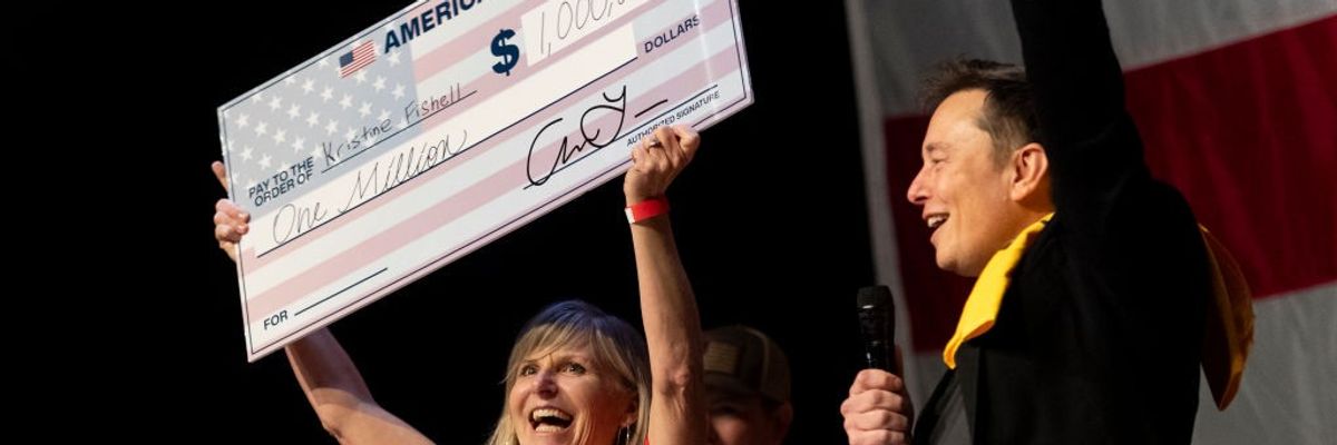 The Richest Man on Earth Is Trying to Buy the US Election for Trump