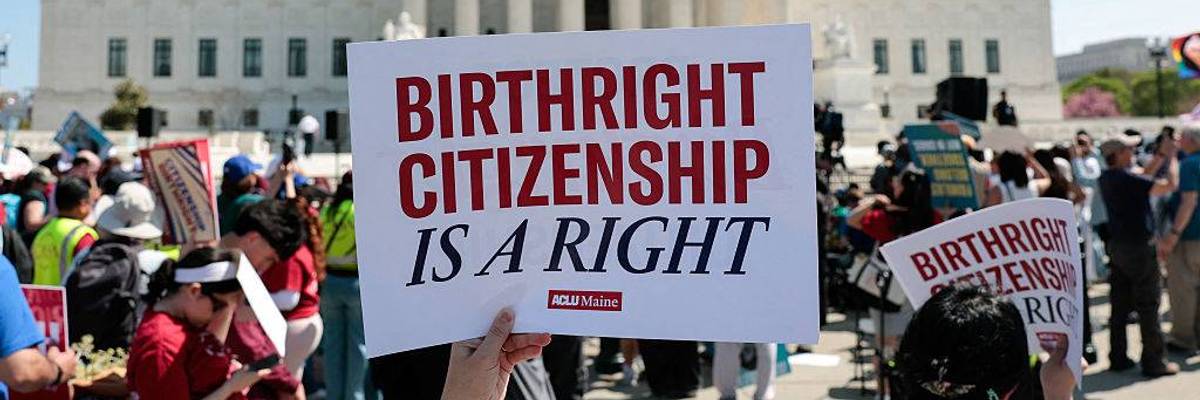 "Birthright Citizenship Is a Right"