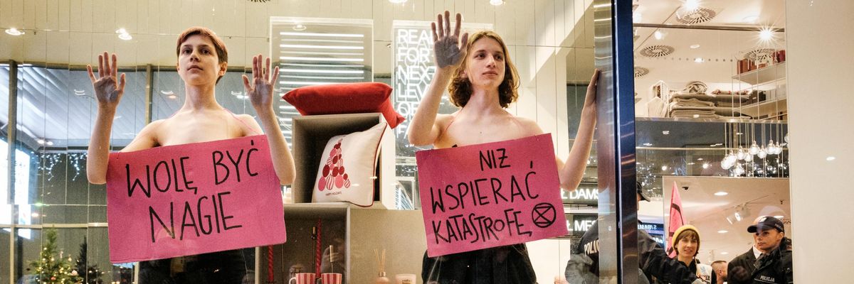 black friday protesters