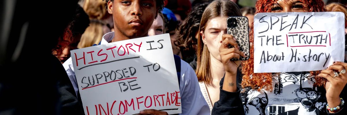Black history protest