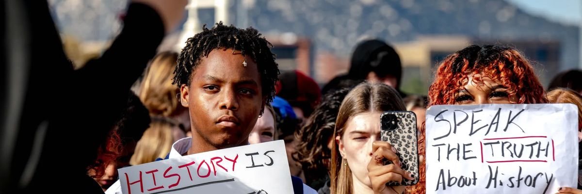 Black history protest