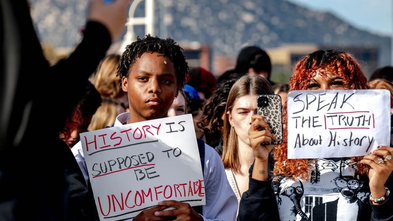 Black history protest