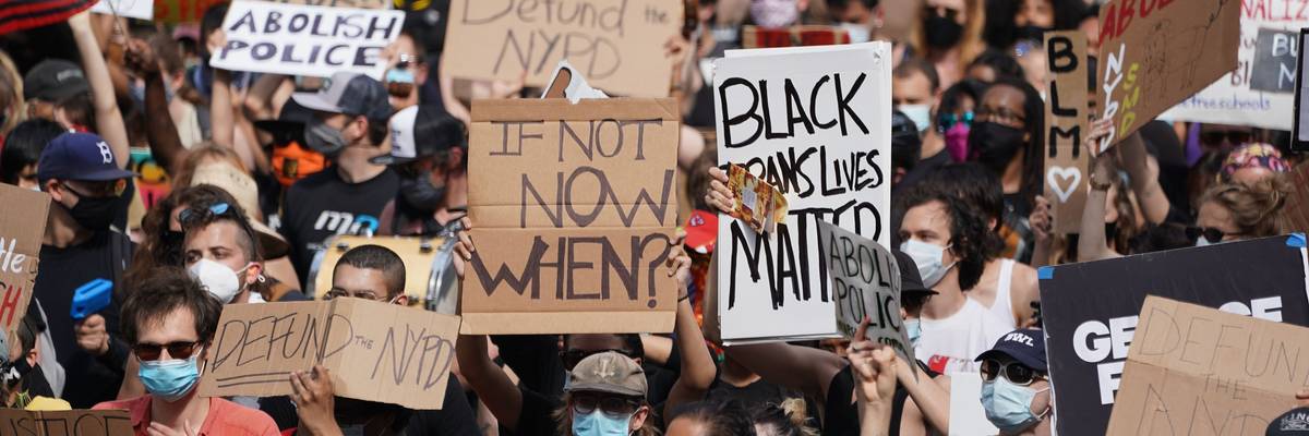 Black Lives Matter protest.