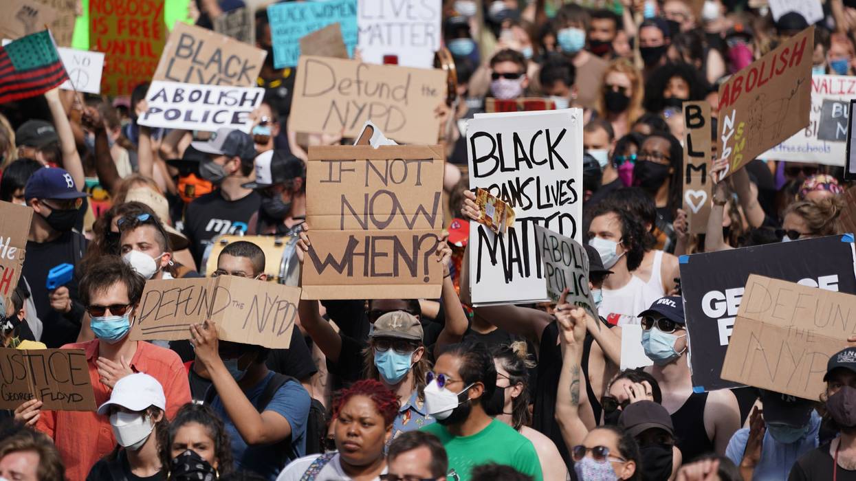 Black Lives Matter protest.