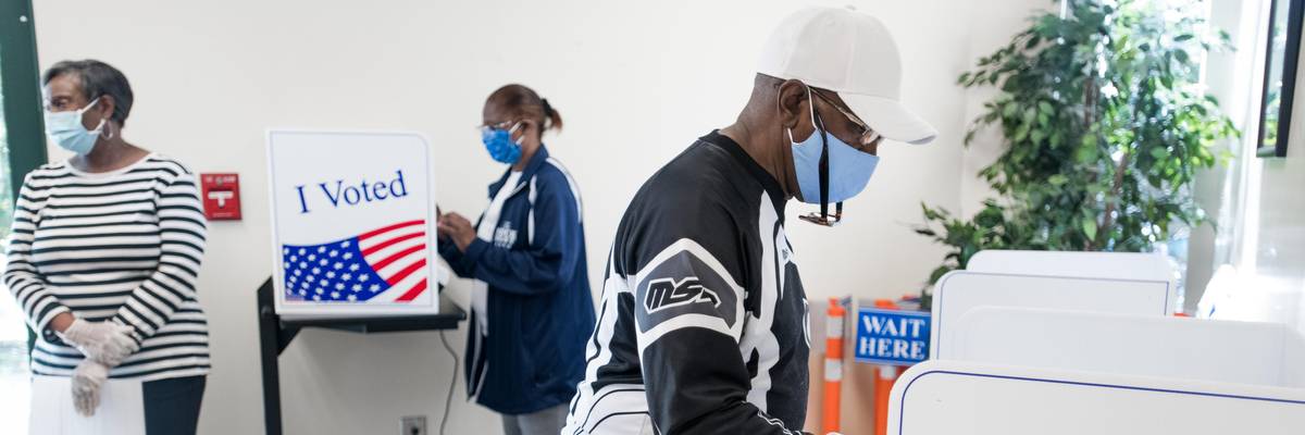 Black voters in South Carolina cast ballots