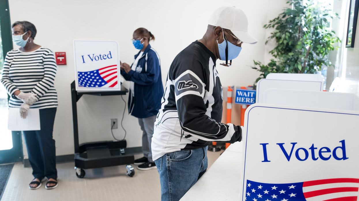 Black voters in South Carolina cast ballots