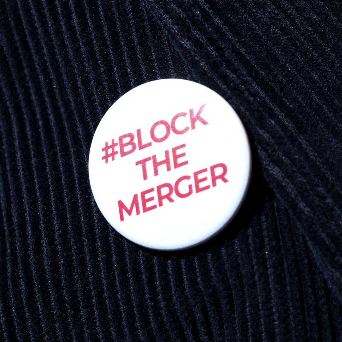 Block the Merger pin