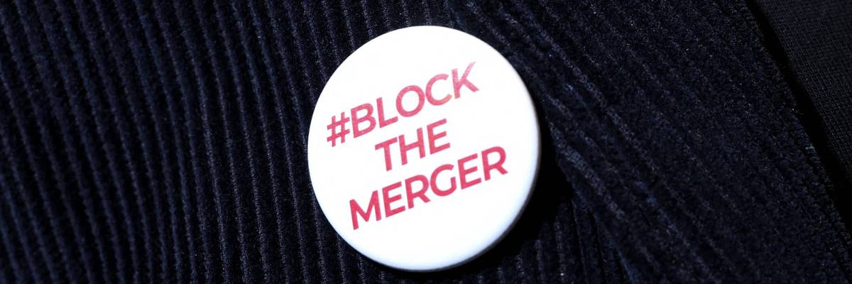 Block the Merger pin