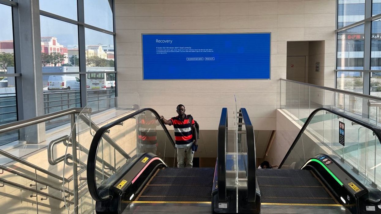 blue screen of death