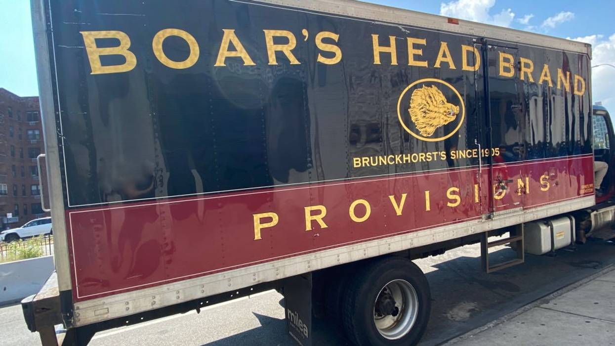 Boar's Head Brand deli meats delivery truck