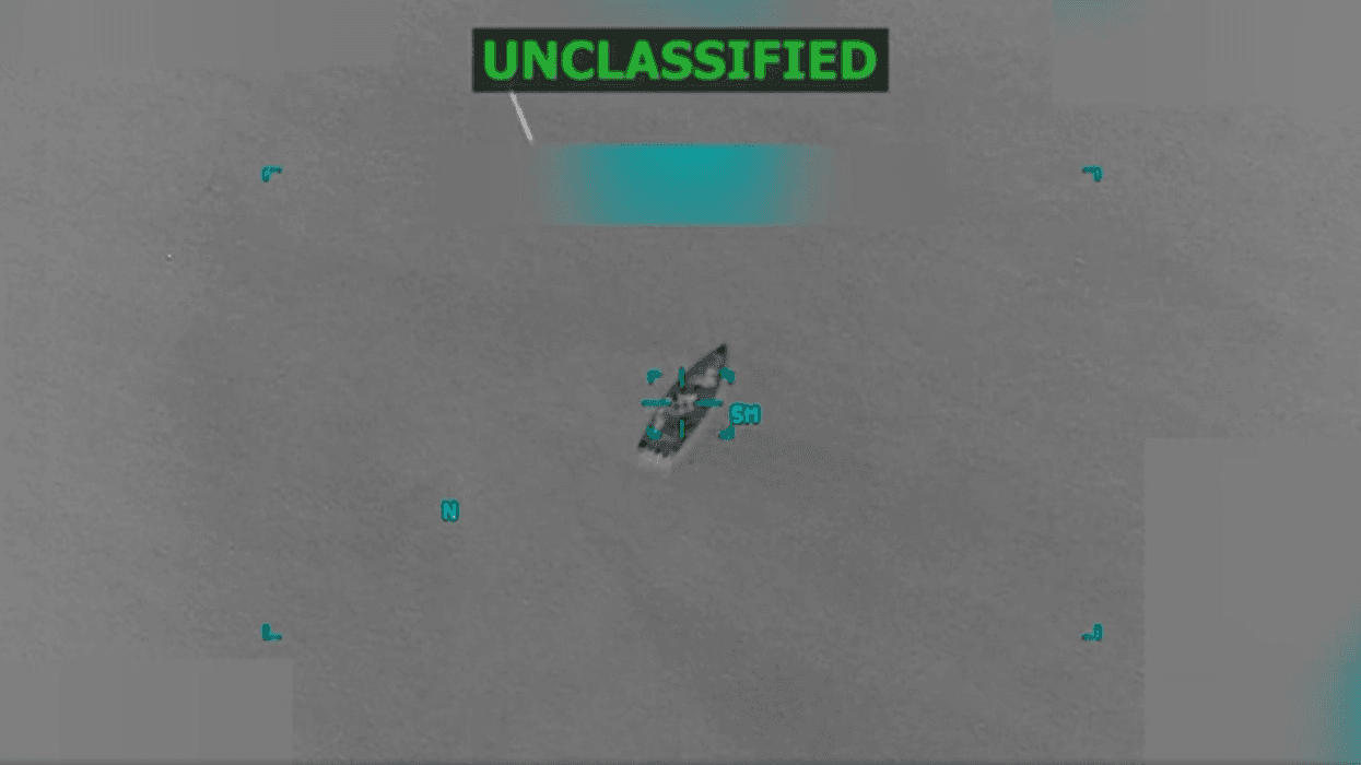 Boat before US bombing