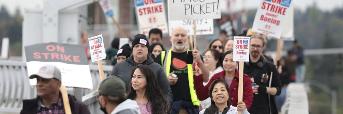 Boeing workers