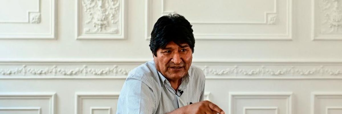 Evo Morales Says He Is 'Absolutely Convinced' US Led Coup in Bolivia to Exploit Lithium Reserves