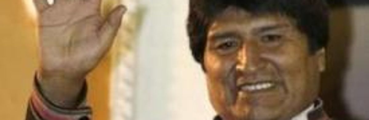Evo Morales Wins Landslide Victory in Bolivian Presidential Elections