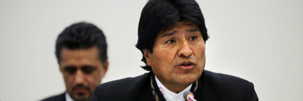 Evo Morales: Latin America Must Fight US Coups with 'Democratic Revolution'