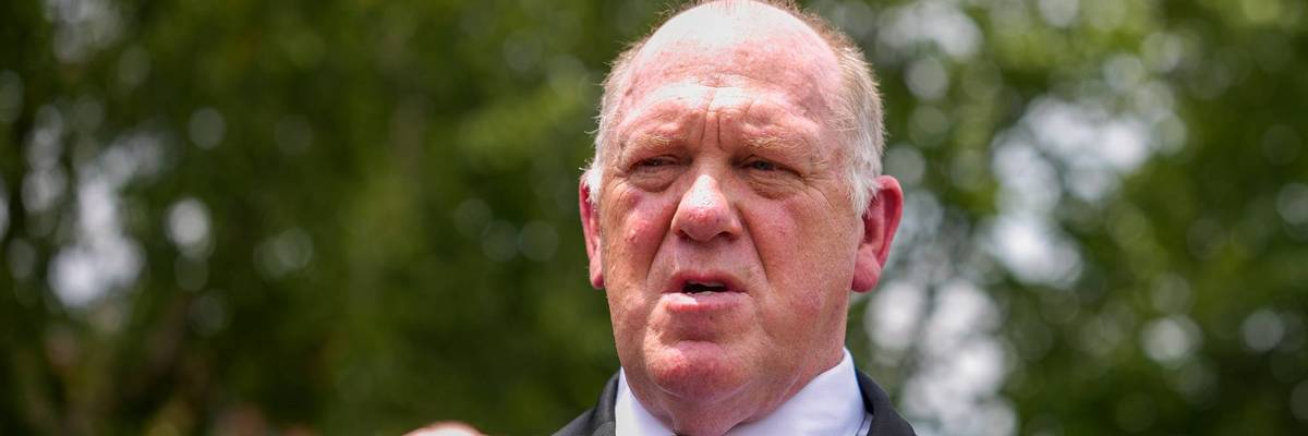 Border Czar Tom Homan Speaks To Press At The White House