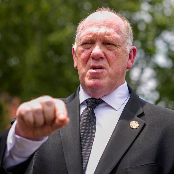 Border Czar Tom Homan Speaks To Press At The White House