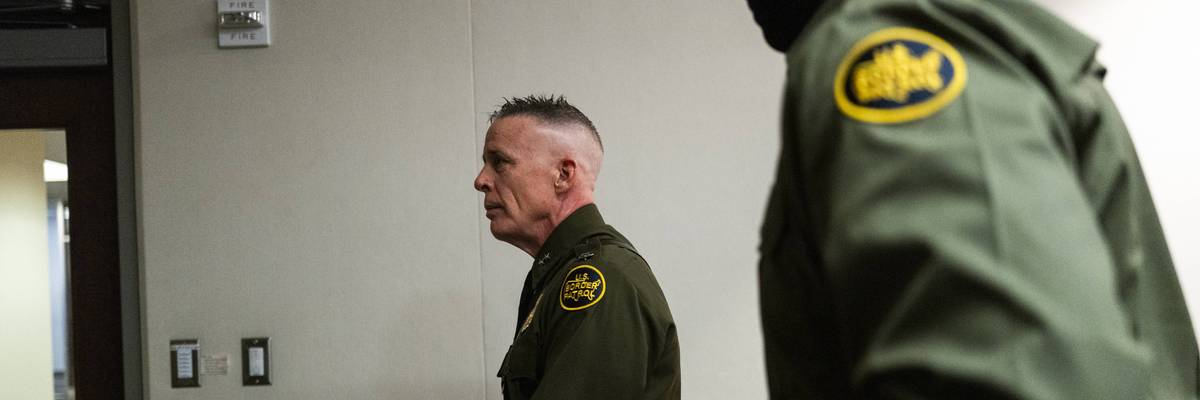 Border Patrol Commander Bovino And ERO Director Charles Hold Press Conference In MN