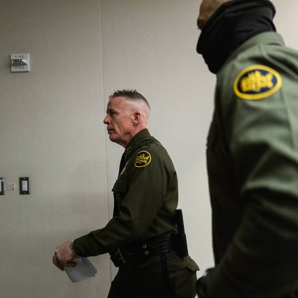 Border Patrol Commander Bovino And ERO Director Charles Hold Press Conference In MN