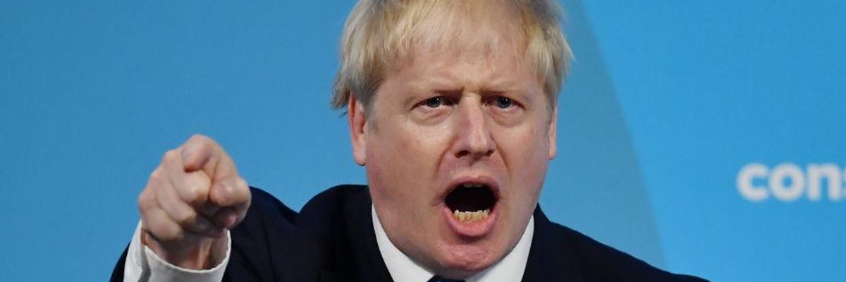 Boris Johnson--Denounced as "Liar, Racist, and Donald Trump's Poodle"--Elected by Tory Party to Become New UK Prime Minister