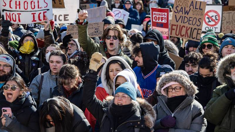 Boston protest against ICE