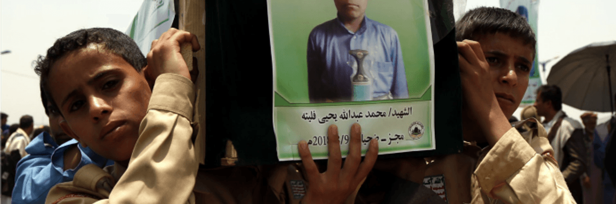 As Saudis Say Bombings of Yemeni Children Mere 'Mistakes,' Growing Calls for US to Stop Fueling Atrocities