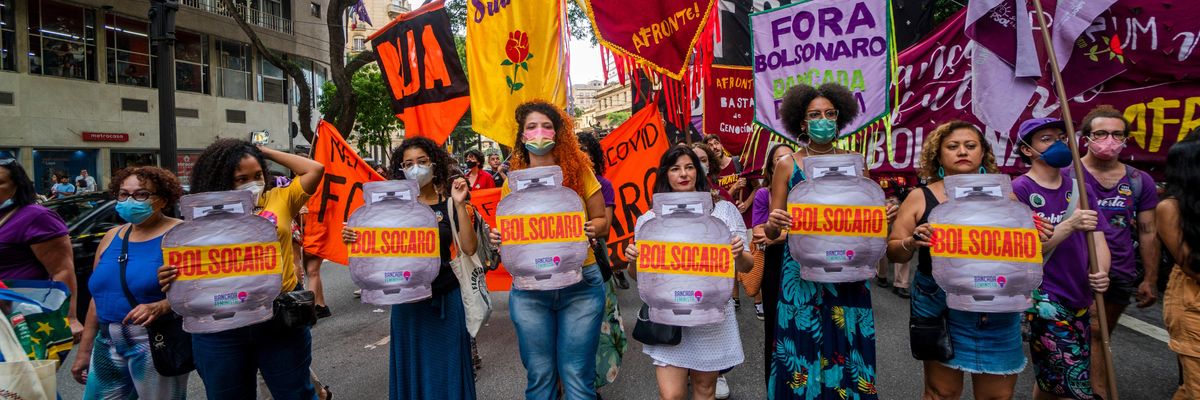 Brazil anti-Bolsonaro protest