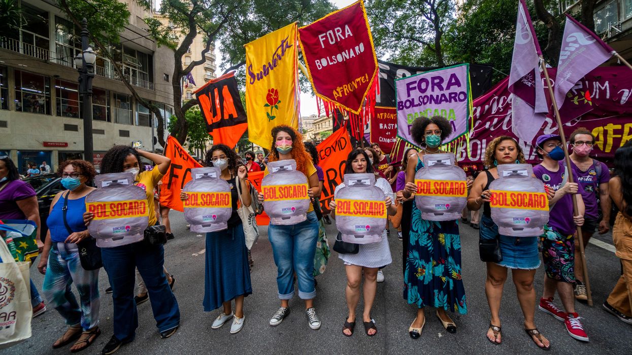 Brazil anti-Bolsonaro protest